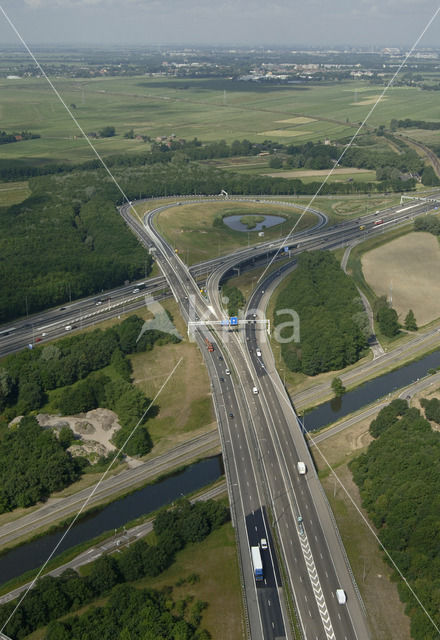 Muiderberg interchange A1