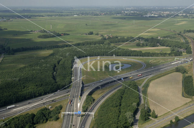 Muiderberg interchange A1