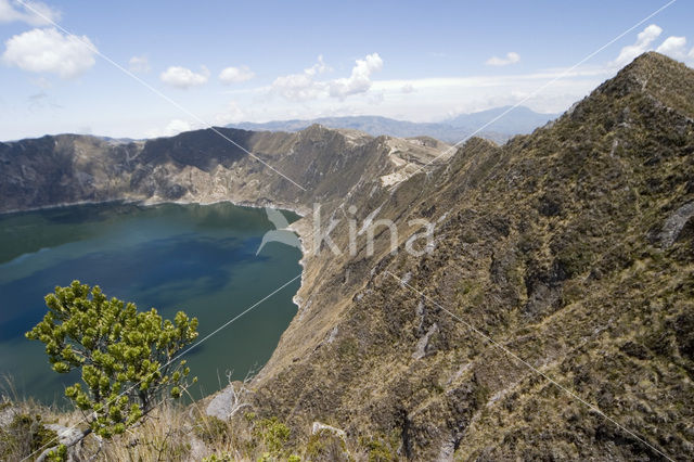 Quilotoa volcano