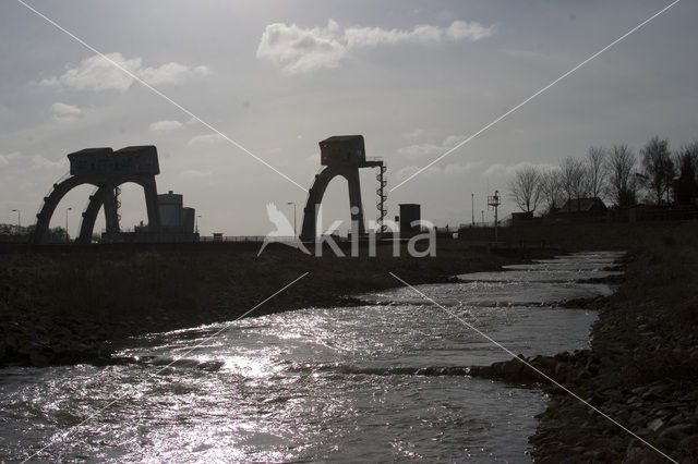 stuw en sluiscomplex Hagestein