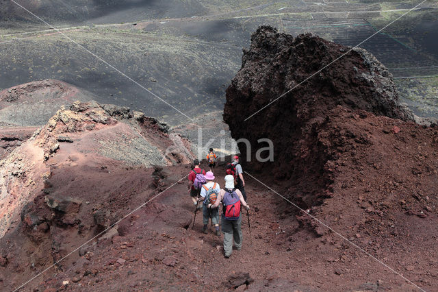 Teneguia volcano