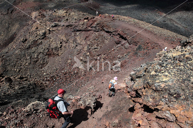 Teneguia volcano