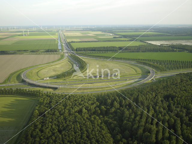 Almere interchange A6
