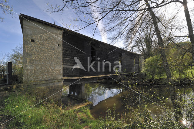 Pont de bois couvert