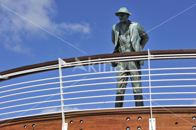 Statue Monsieur Hulot / Jaques Tati