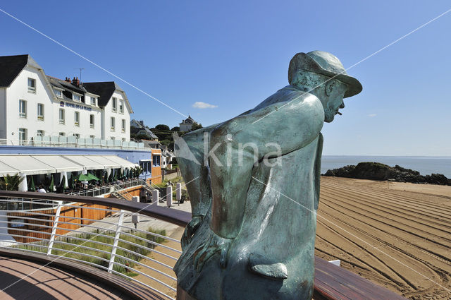 Statue Monsieur Hulot / Jaques Tati