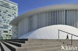 Europees Parlement en concertzaal Philharmonie Luxembourg