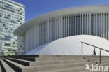 Europees Parlement en concertzaal Philharmonie Luxembourg