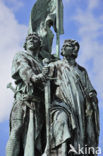Statue Jan Breydel en Pieter De Coninck