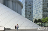 Europees Parlement en concertzaal Philharmonie Luxembourg