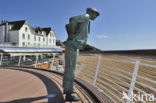 Statue Monsieur Hulot / Jaques Tati